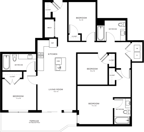 3110 10th St N Studio-4 Beds Apartment for Rent - Photo Gallery 71